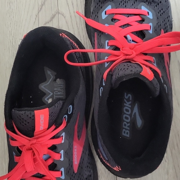 🛍Brooks Divide 3 Womens‎ 6.5B Trail Running Sneakers Lace Up Athletic Active - Picture 9 of 10